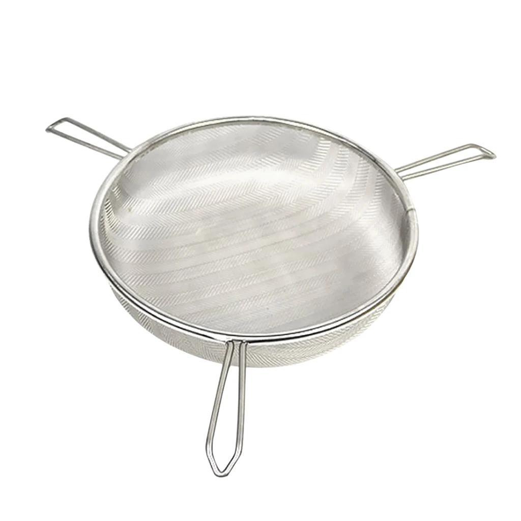 Stainless Steel Bee Beekeeping Honey Strainer Filter Net Screen Apiary Sieve