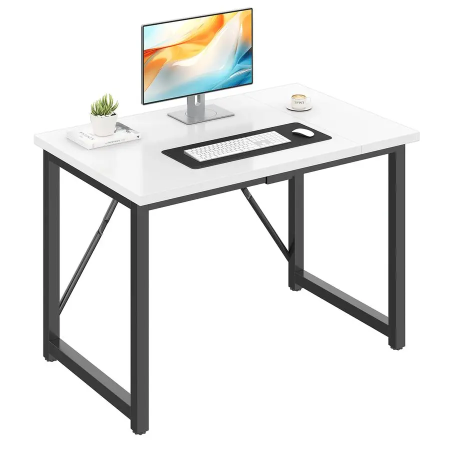 Computer Desk 100 x 50 cm, Small Office Table and Workstation, Small ...