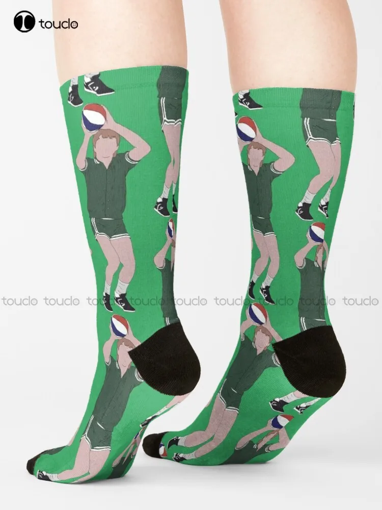 

Larry Bird 3 Point Contest Socks Football Socks Personalized Custom 360° Digital Print Gift Harajuku Street Skateboard Socks