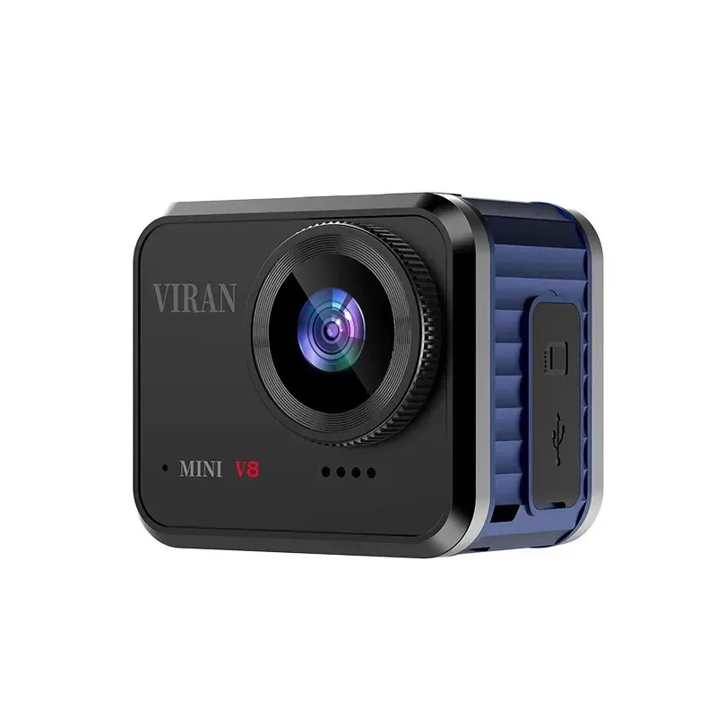 4K HD 미니 액션 카메라, V8 와이파이 60FPS, 리모컨 스크린, 방수 DV 스포츠 캠코더, 드라이브 녹음기, 무선 웹캠
