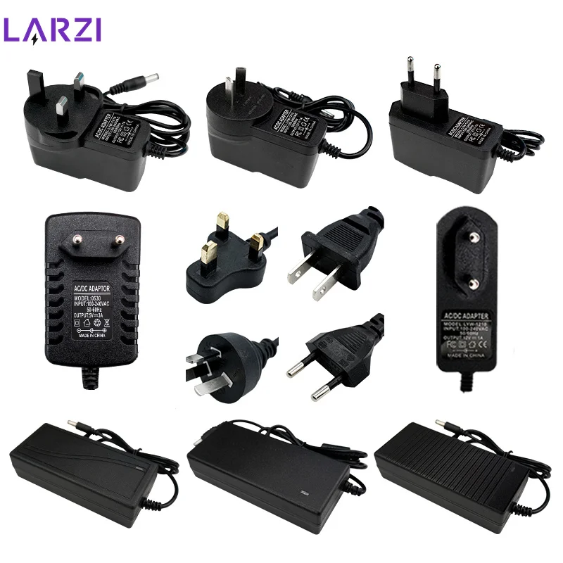 AC100V-240V to DC 5V 12V 1A 2A 3A 5A 6A 8A 10A Lighting Transformers Power Supply Adapter Converter Charger For LED Strip Light 1pcs 12v2a ac 100v 240v converter adapter dc 12v 2a 2000ma power supply eu plug 5 5mm x 2 1 2 5mm for led cctv