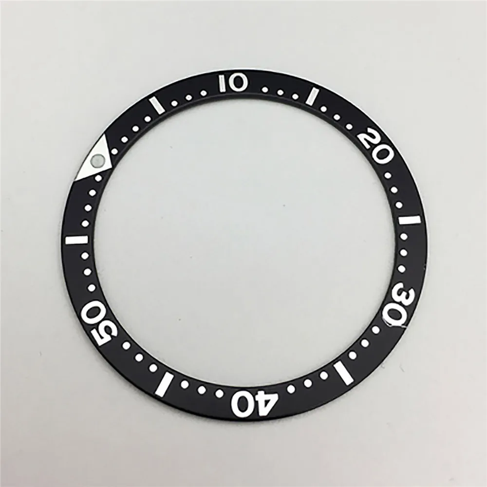 Aluminum Watch Bezel Insert Ring with Scale - 39mm
