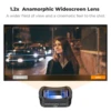 K&F CONCEPT 1.2X Anamorphic Lens for DJI Osmo Pocket 3 Magnetic Attach Blue Streak Effect Widescreen Cinematic Lens 3