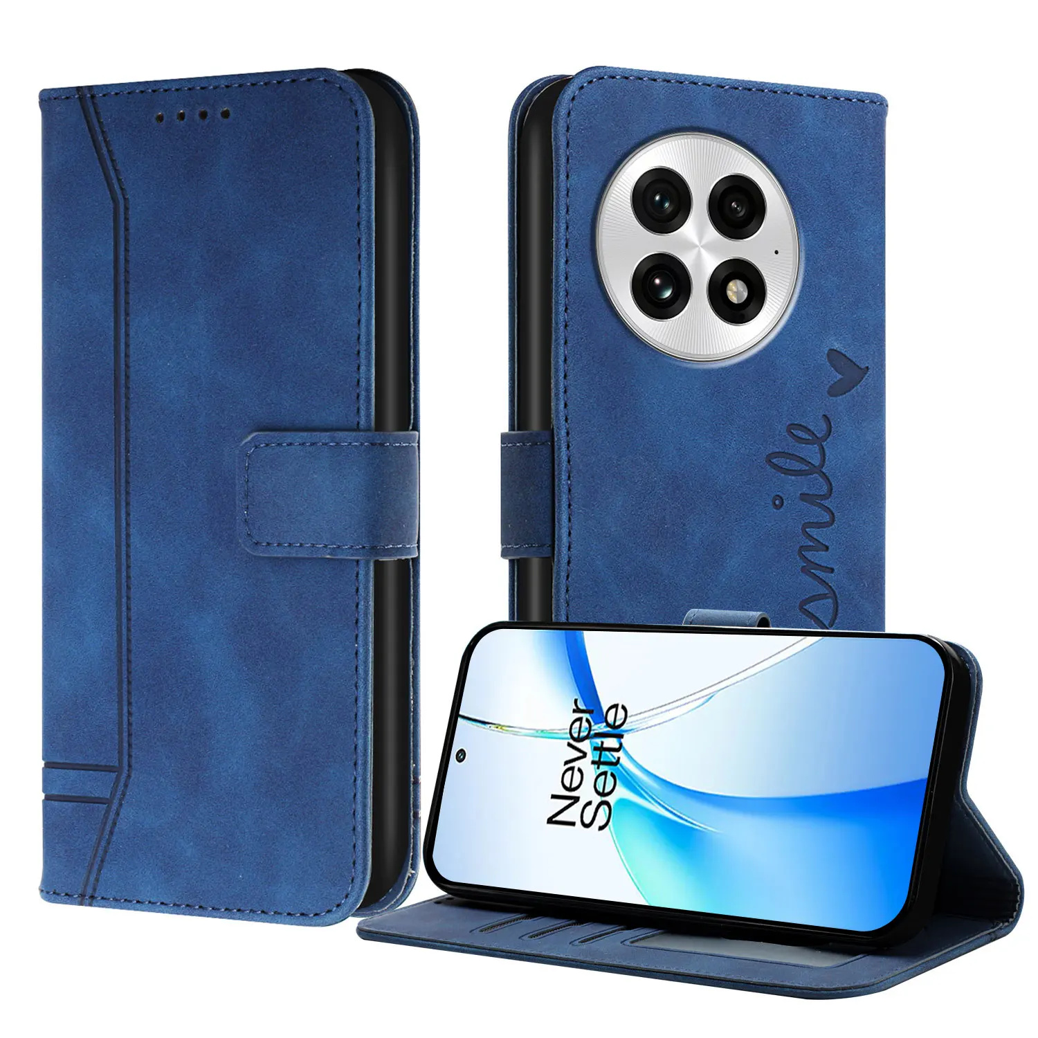 Sleek Flip Wallet Phone Case Cover with Card Holder and Magnetic Closure