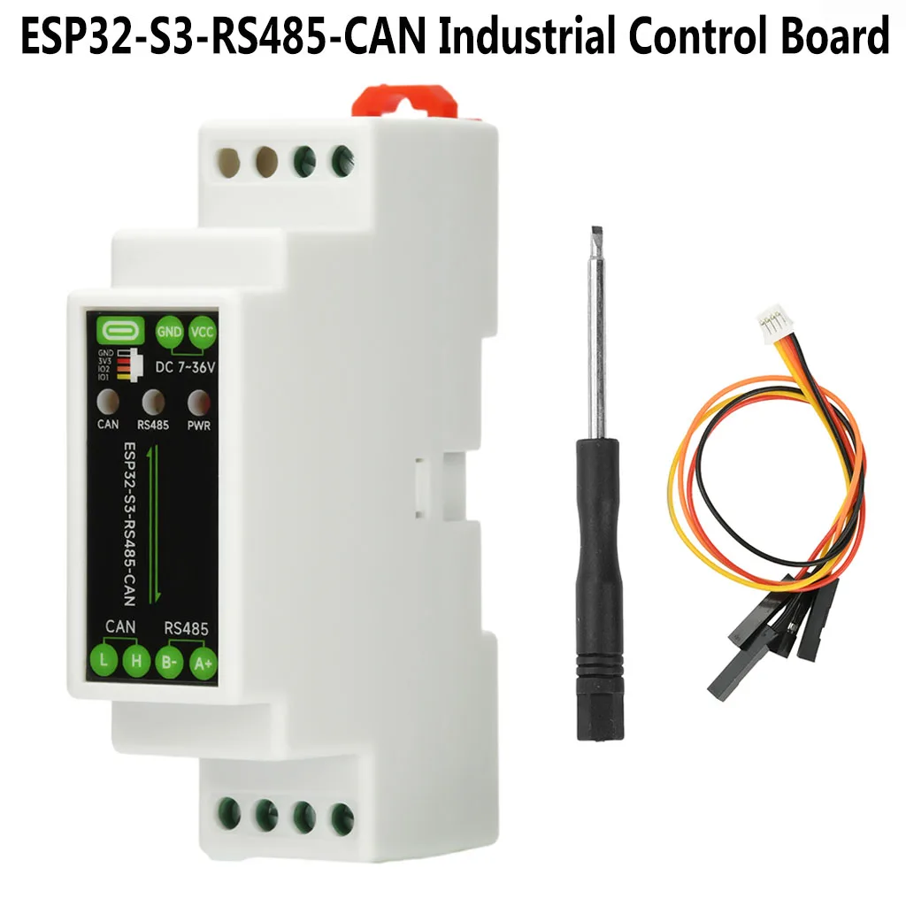 บอร์ดควบคุมอุตสาหกรรม Wi-Fi Bluetooth Relay RS485 CAN Type-C