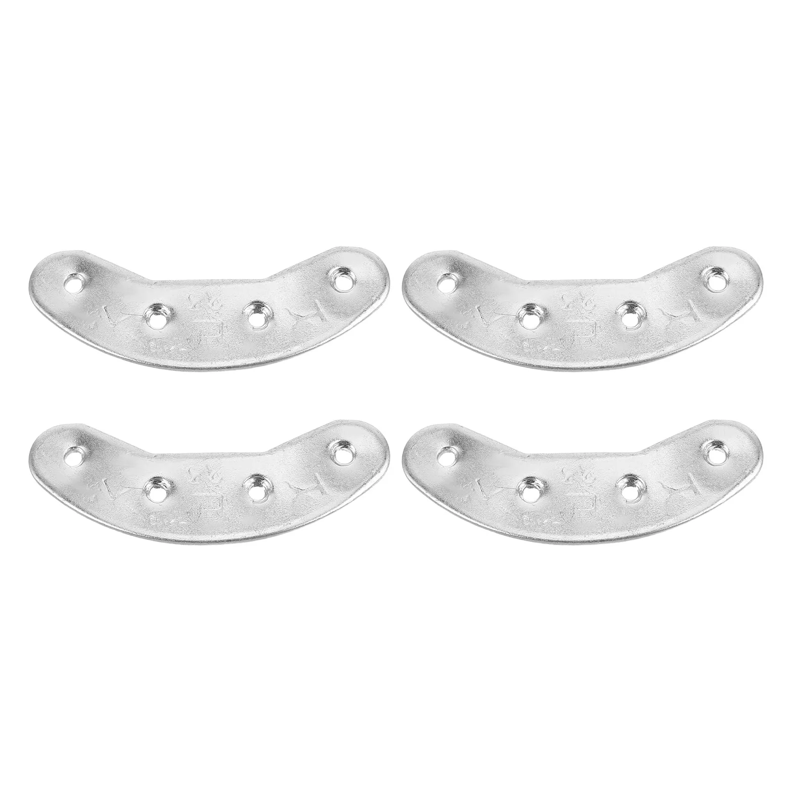 신발용 2쌍 금속 플레이트 남성용 내구성 부츠 패드 보호대 야외 매일 사용 신발 발 뒤꿈치 수리 밑창