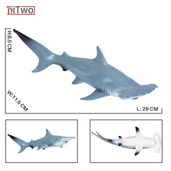 Realistic Marine Animal Sharks Action Figures Collection - Educational Toys (Shark figurine - E)