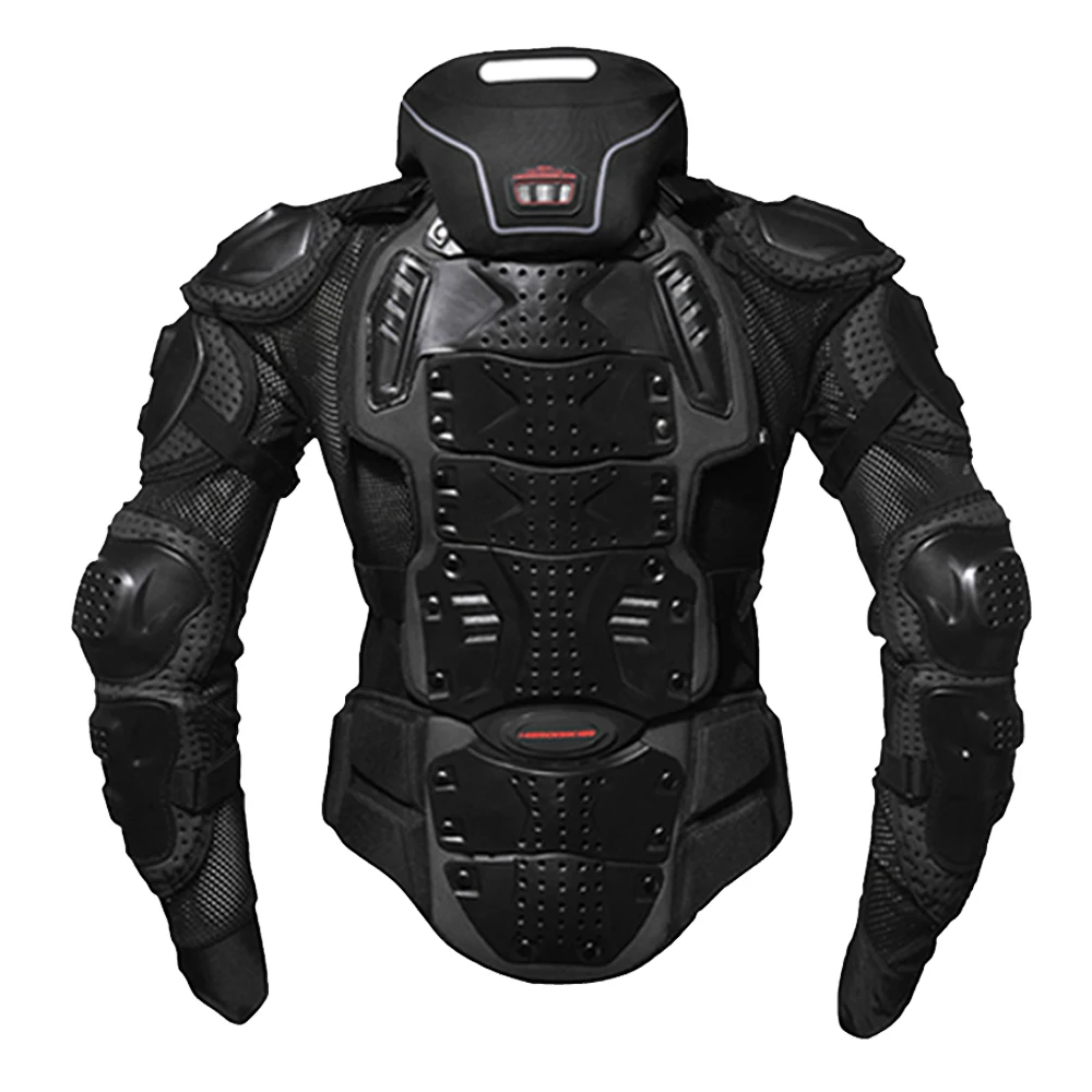 Motorcycle Body Armor Motorcycle Jacket Men Moto Protection Full Body Turtle With Neck Protector Motocross Racing Armor S-5XL