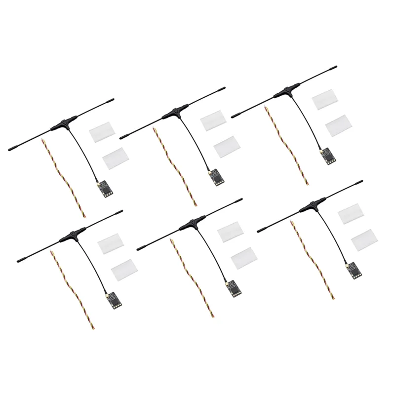 -A96Z 6PCS ELRS 나노 915Mhz RX EXPRESSLRS 나노 RX 장거리 수신기 FPV 장거리 레이싱 드론 RC 쿼드콥터용