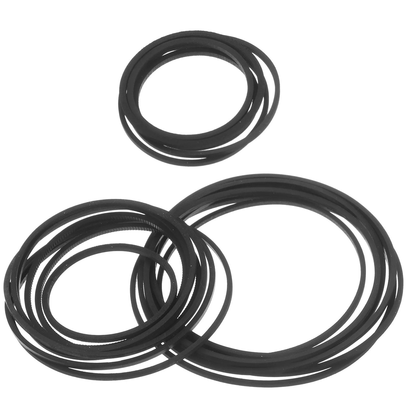 40개 카세트 벨트 1mm 고무 레코더 벨트 테이프 데크 드라이브 유지 보수용 교체품 CD DVD 비디오 장치와 호환 가능