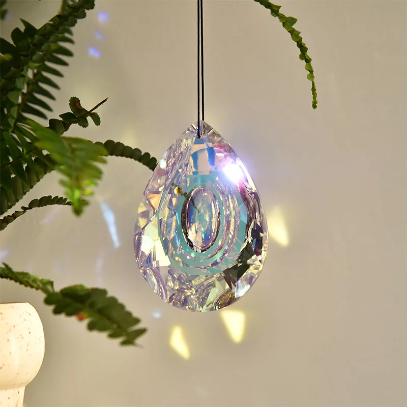 Hanging Chandelier Crystals Prisms for Window Suncatchers Chandelier Parts Rainbow Maker Pendants