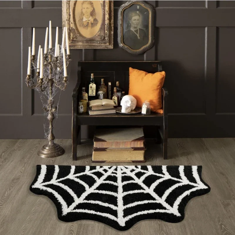 Halloween Bat Rug for Party Decor