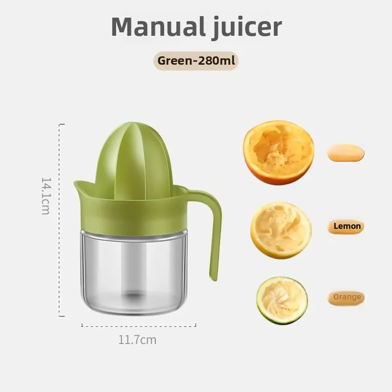 Portable Electric Juicer - Mini Juice Separator -...