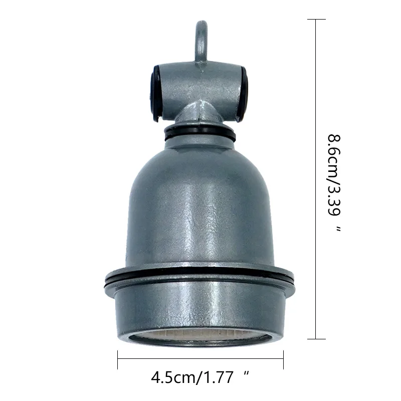 E27 220V Animal Heating Lamp Holder Insulation Waterproof Pet Heating Lamp Holder Ceramic Farms Tee