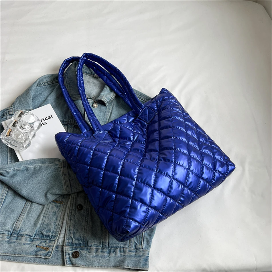 Chanel Blue Lacquer Handbag