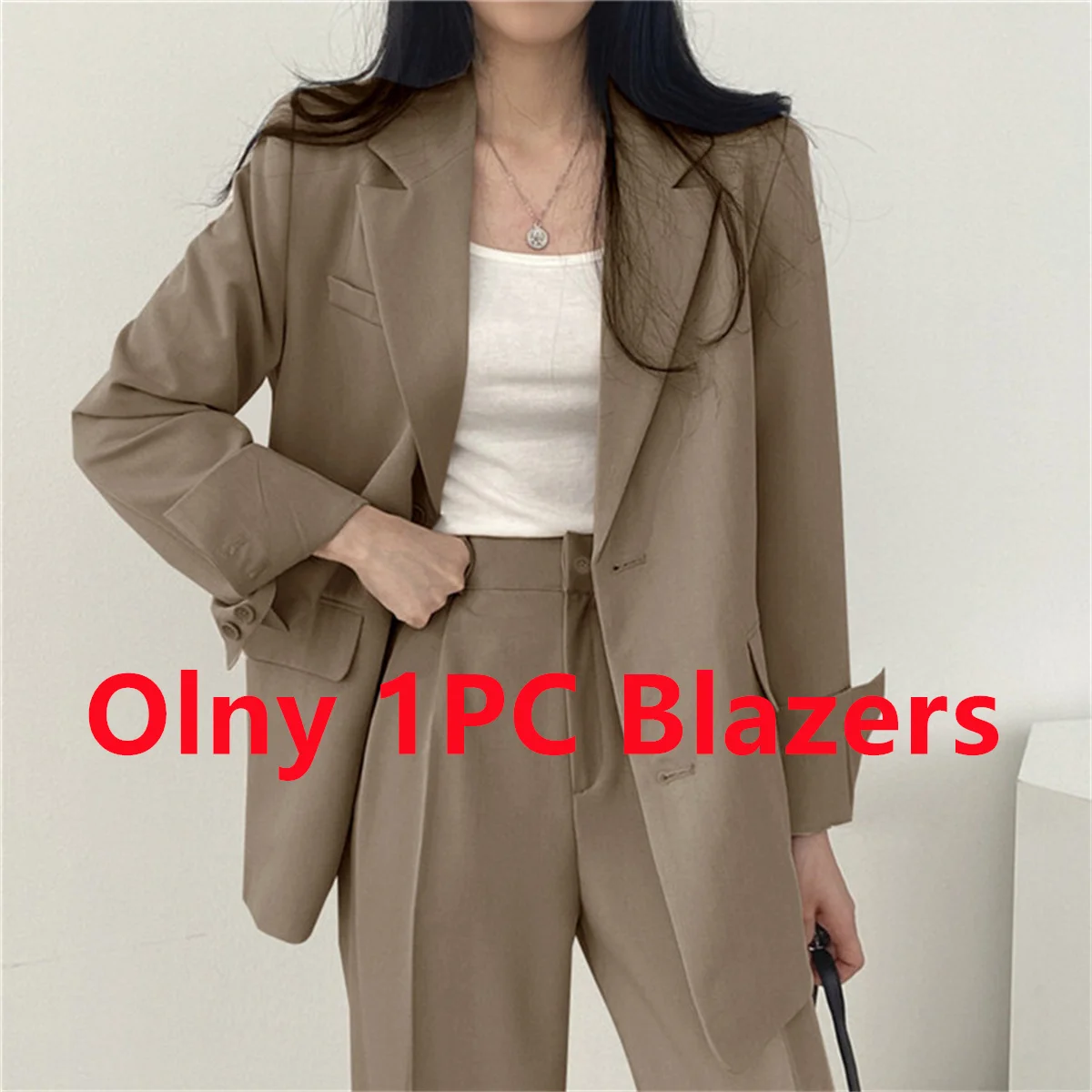 Olny 1PC Blazers Kha