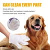 6pcs Pet Disposable Cleaning Gloves Wash Free Cats Dogs SPA Bath Supplies Massage Non Woven Fabric No Rinse Soft Eye Wipes 3