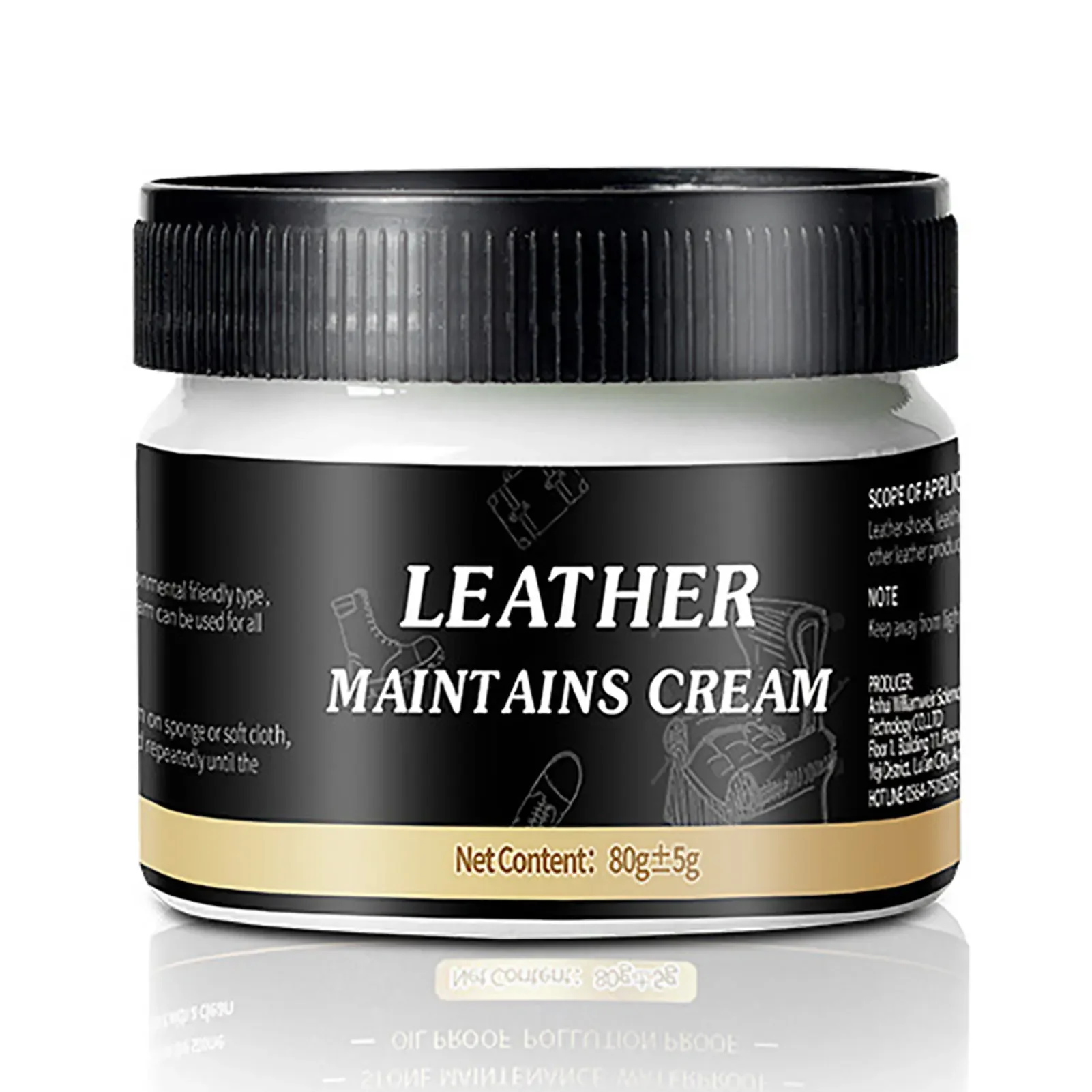 LAVIE LIFE Leather Conditioning Oil Natural Leather Oil Maintain Polish Softener 100g Care Portable Conditioning