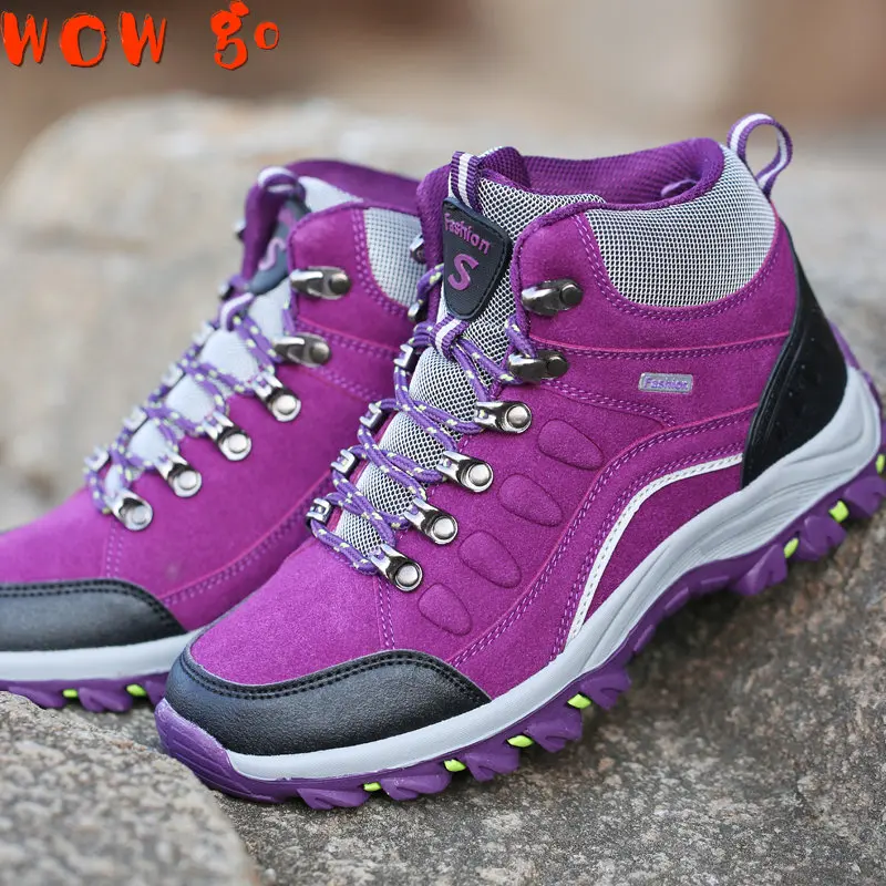 

waterproof hiking shoes woman outdoor trekking boots climbing treking mountain women tracking hike professional botas senderismo