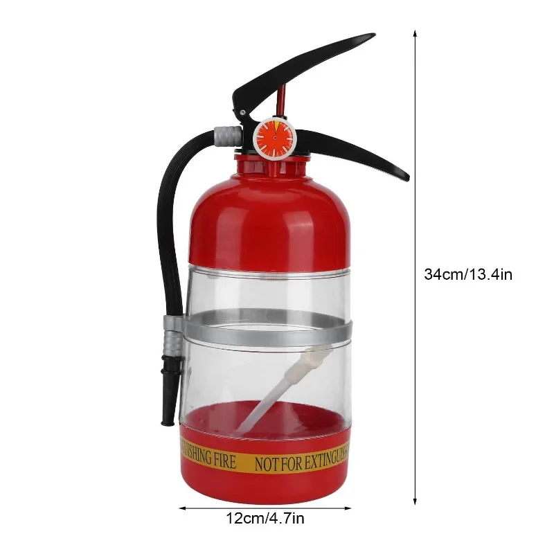 3L Creative Wine Fire Extinguisher Bottle Hand Pressed Large Capacity Beer Soda Water Party Bar Accessories Fun Gift beverage dispenser