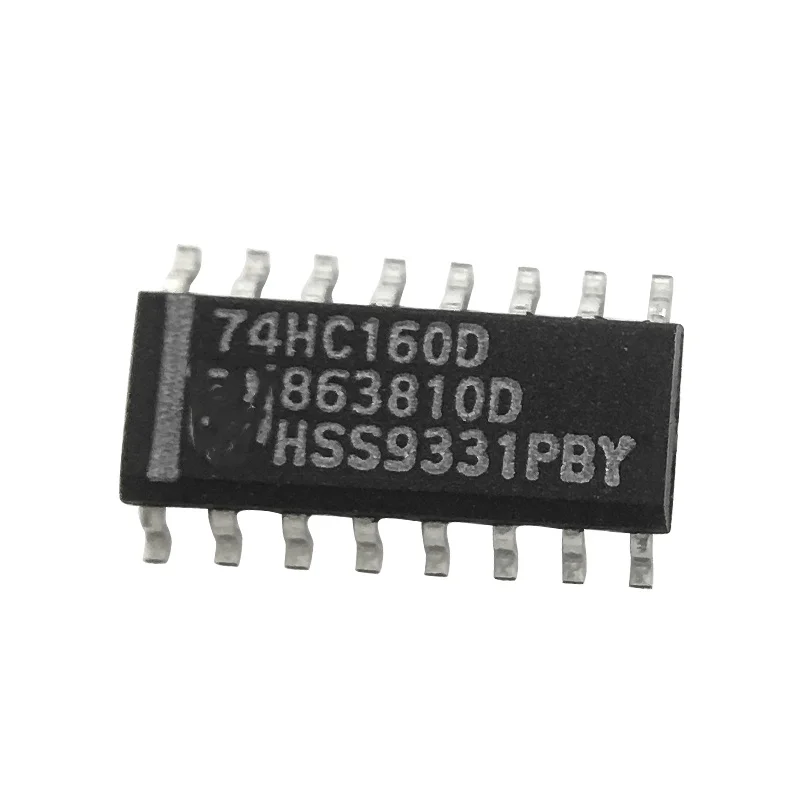 

74Hc160dICSYNPOSITIVEEDGETRIGGERED4-BitUPDECADECounter,Pdso16,Sot-109,So-16,CounterNewOriginalInStock