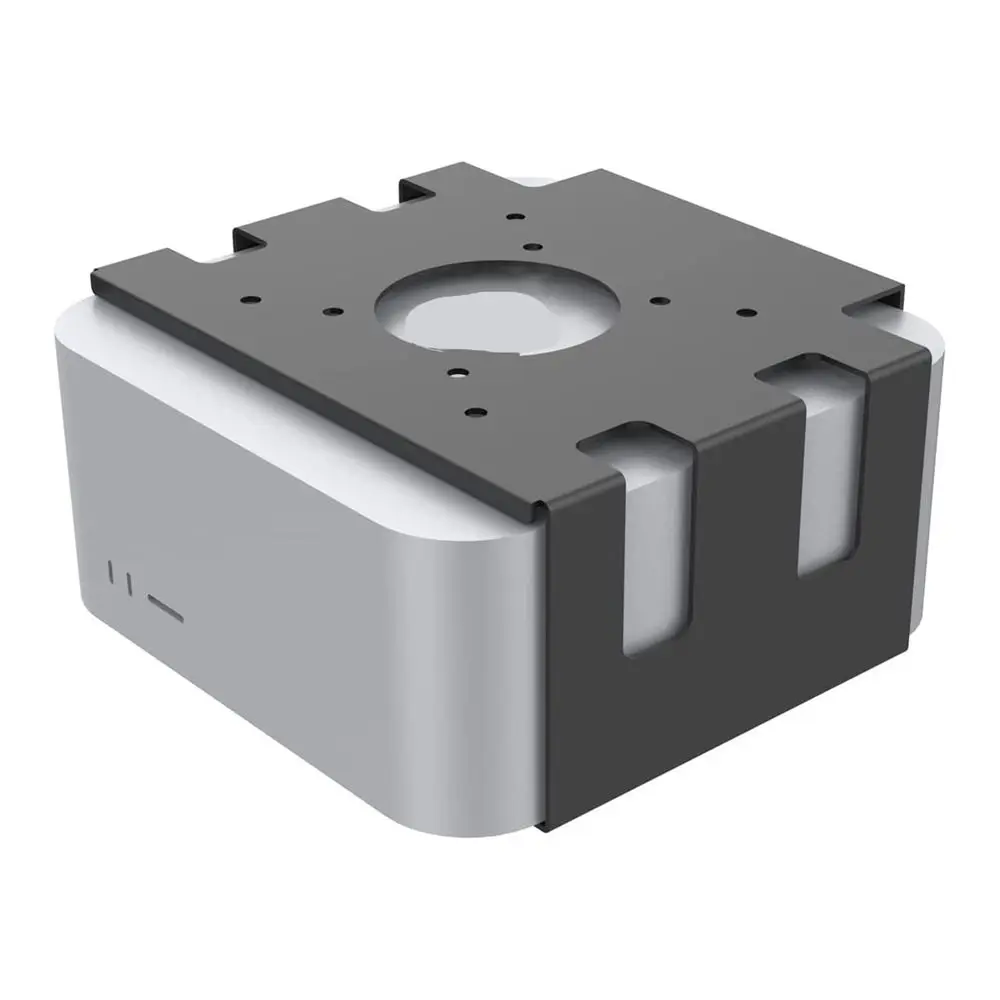하단 장착 데스크탑 스탠드 냉각 기능이 있는 걸이형 디자인, Mac Studio Mac mini M4 / M4 Pro용 책상 하단 브래킷