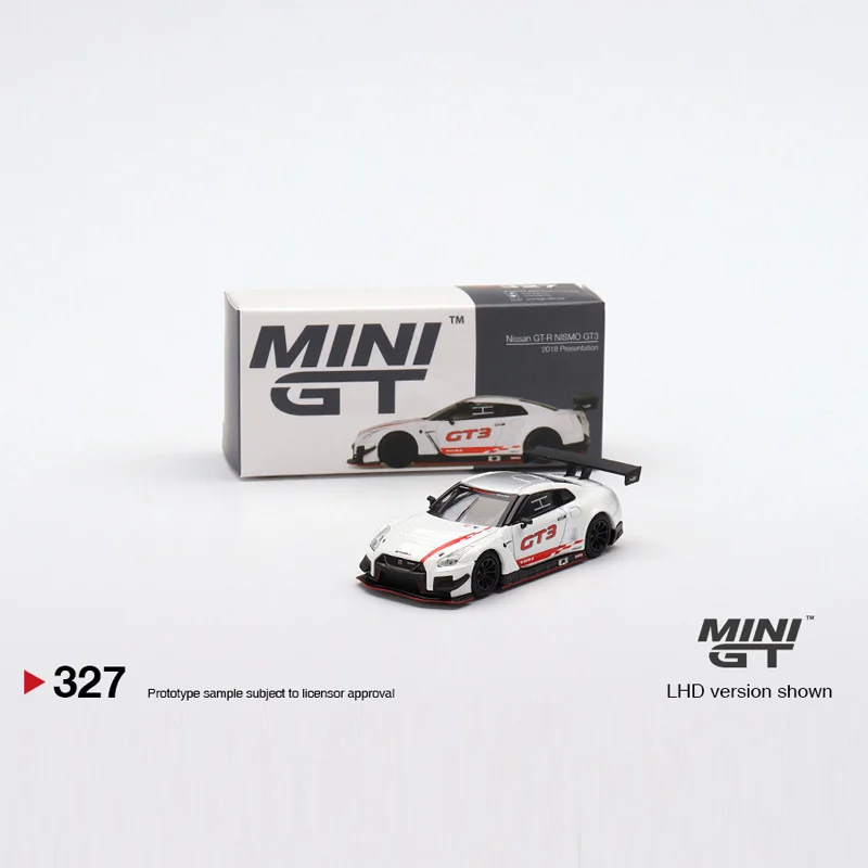 ミニカー MINI GT Nissan GT-R NISMO GT3 2018 327 Mini GT Mijo Exclusives 327 Nissan GTR Nismo GT3 2018