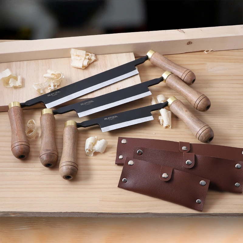 4/6/8 Inch Woodworking Draw Knife Multifunctional Carbon Steel Tree Peeling Planer and Bark Scraper