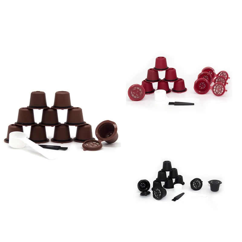 Refillable Reusable Coffee Capsule 10PCS for Nespresso