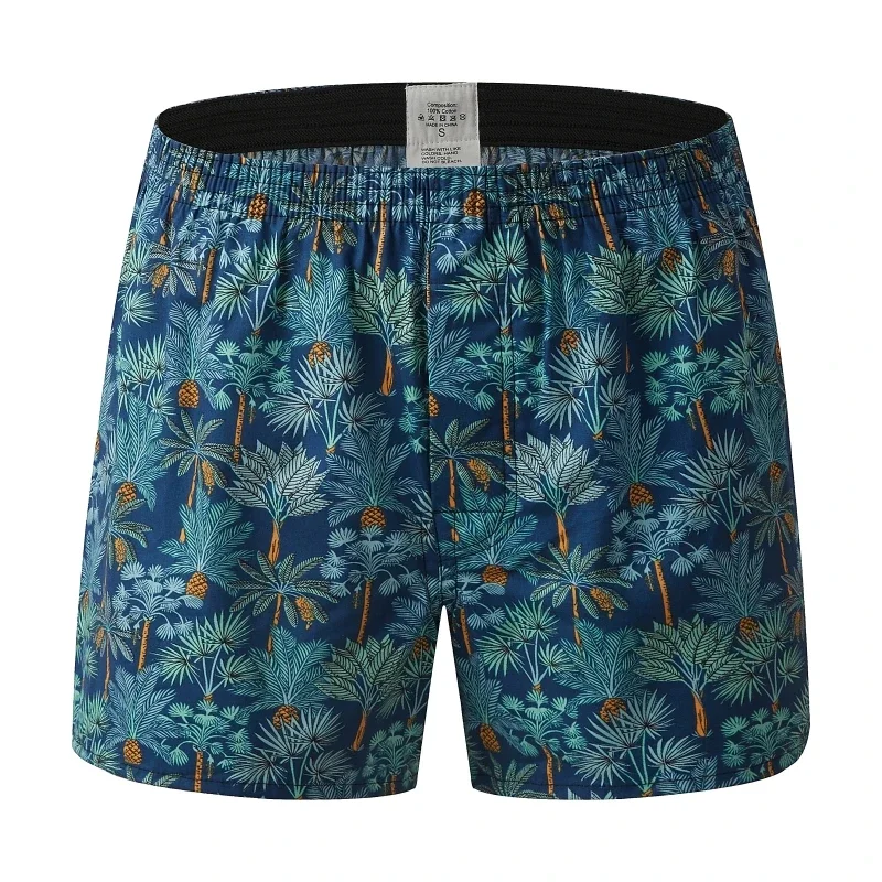 3PCS Male Panties Comfort Underwear Casual Cotton Boxers Man Print Underpants Fashion Boxer Shorts Seamless Panty Man Underwear