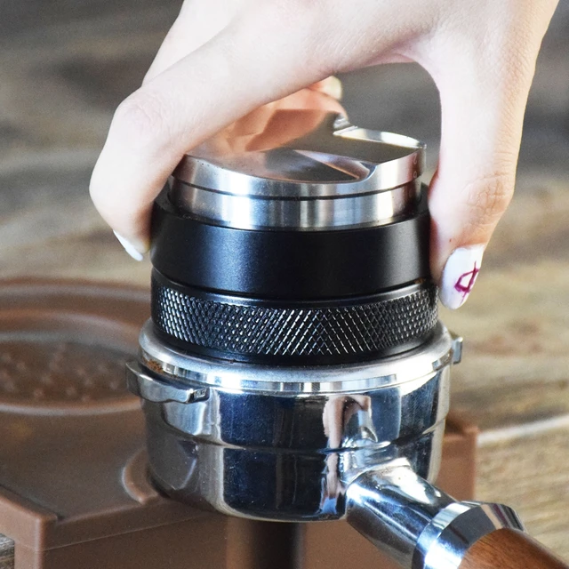 58MM Coffee Tamper Espresso Coffee Distributor Leveler Tool Barista Coffee Powder Press Coffeeware Accessories