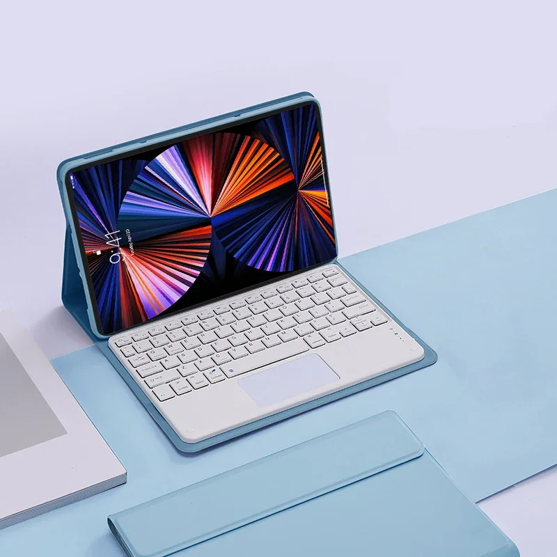 Enhanced Touchpad Keyboard Case with Multilingual Layout