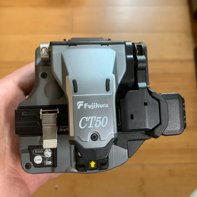 中古オリジナル fujkura CT50 CT-50 FTTH 光ファイバークリーバー 90 