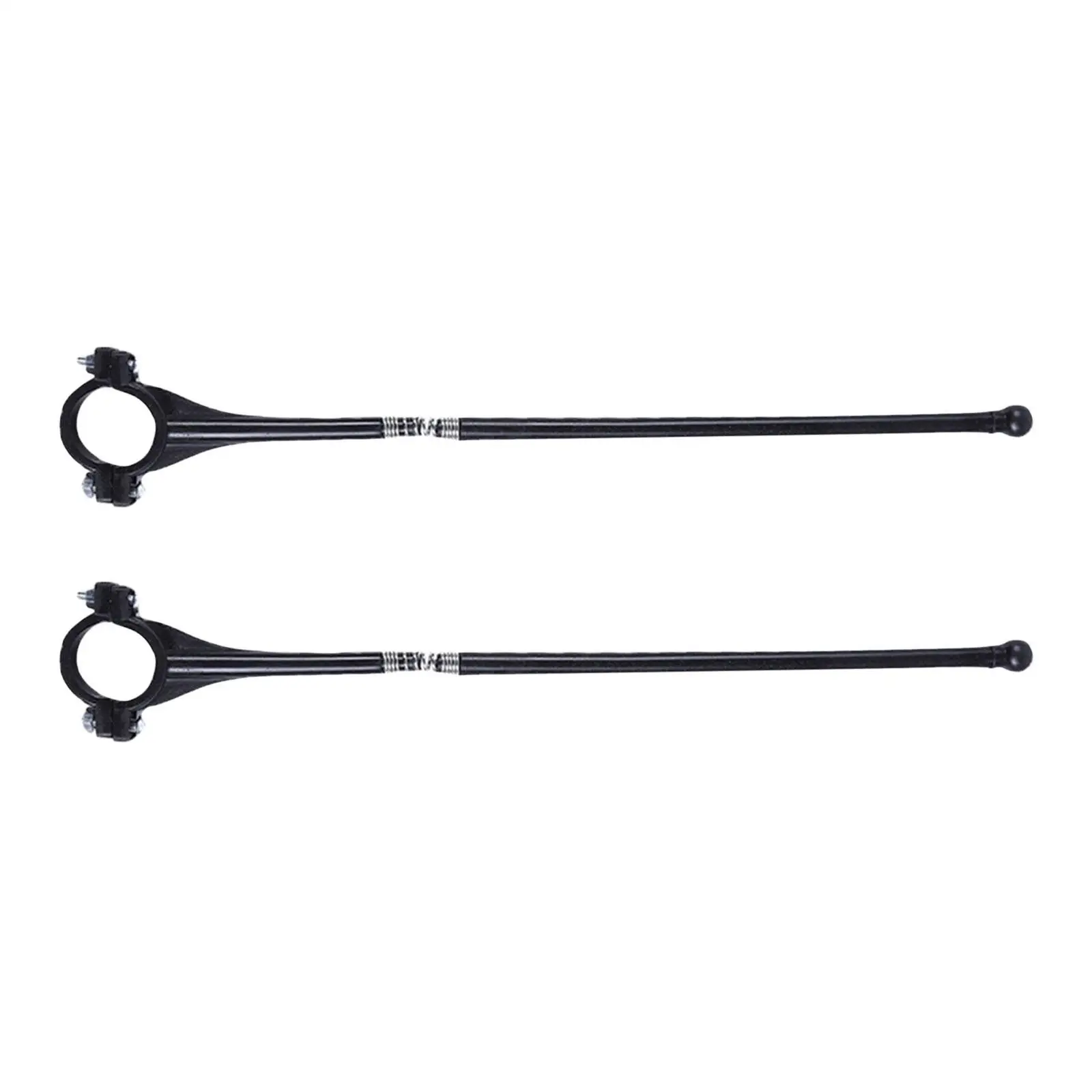 2x Bicycle Outdoor Flagpole Race Flagstick Solid Bikes Flag Accessories