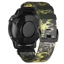 Durable QuickFit Nylon Watch Strap - 22mm/26mm - 1PCS QuickFit 22mm (Camouflage Green)