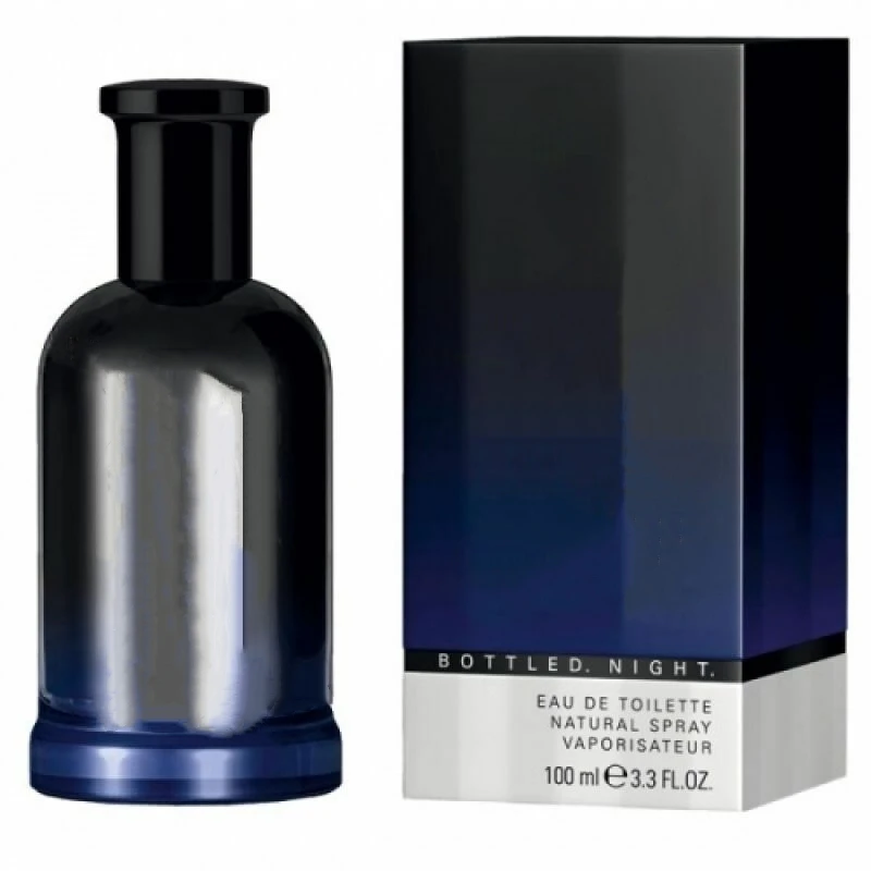

Hot Brand Spray for Male 100ml Bottled Night Blue Glass Bottle Dating Smell Body Spray Smell Man