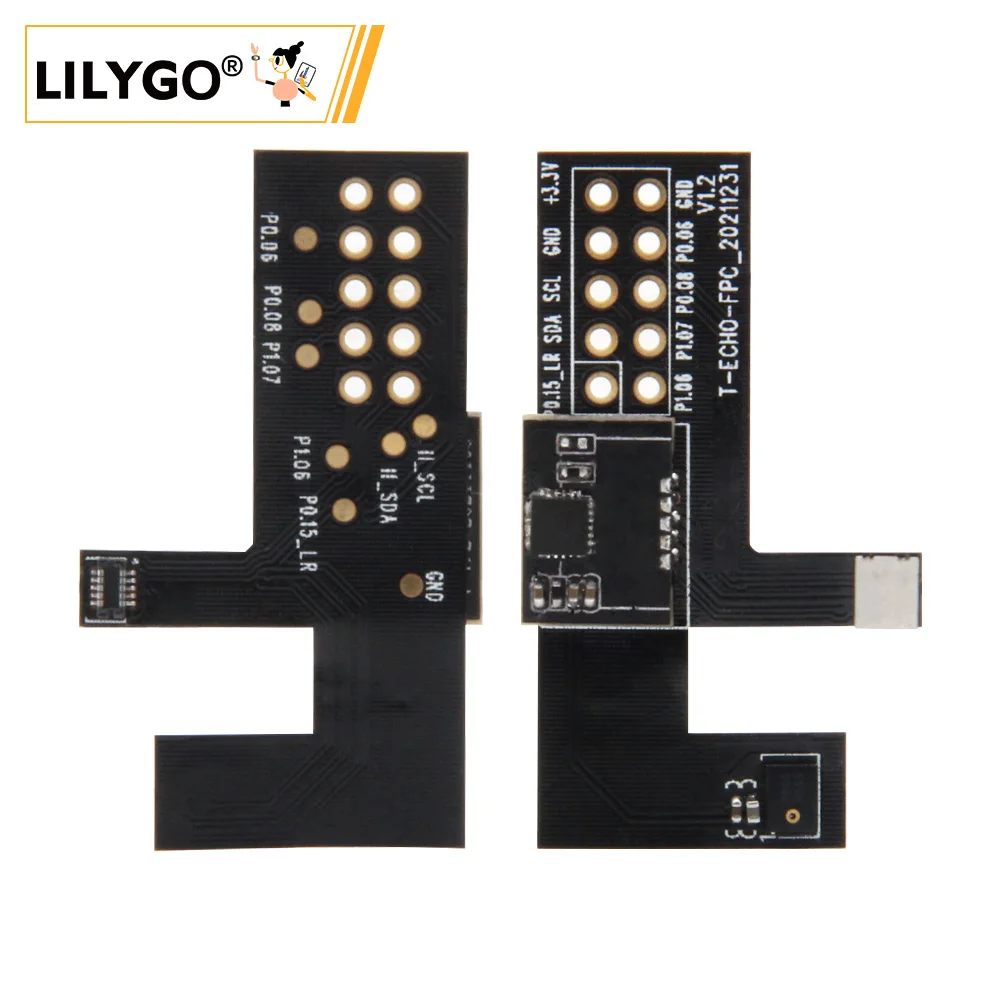 Lilygo®T-Echo Gpio Mpu9250 Modulo Di Espansione Del Microfono Circuito Di Sviluppo Compatibile T-Echo T-Watch 2019 T-Camera Plus