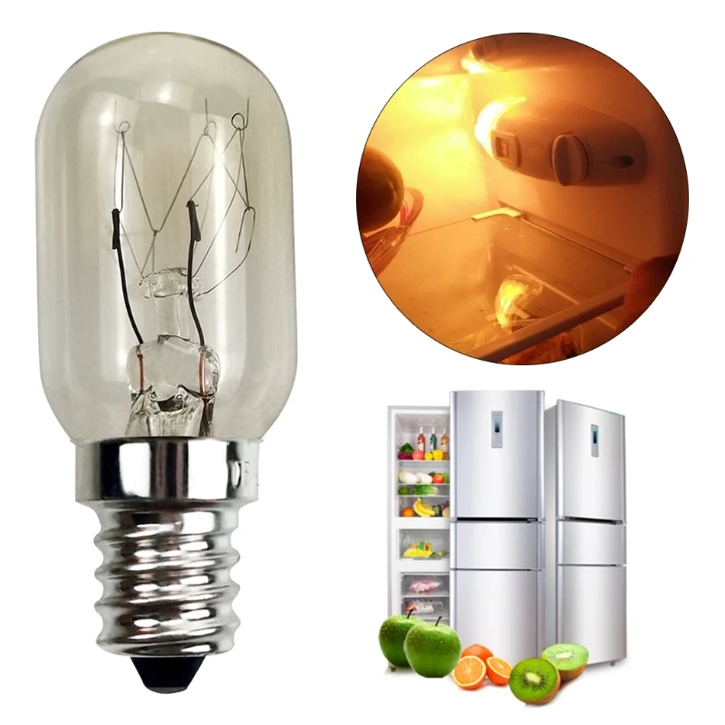Microwave Oven Bulb 10W 110-130V E12S Base High Temperature Resistant Easy Installation No Aids Required