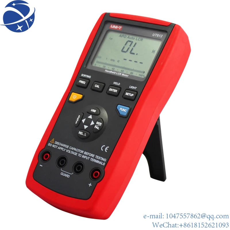 

Yun YiUNI-T UT612 LCR Meters Inductance Capacitance DIY Tools Resistance Phase Angle Multimeters Matching