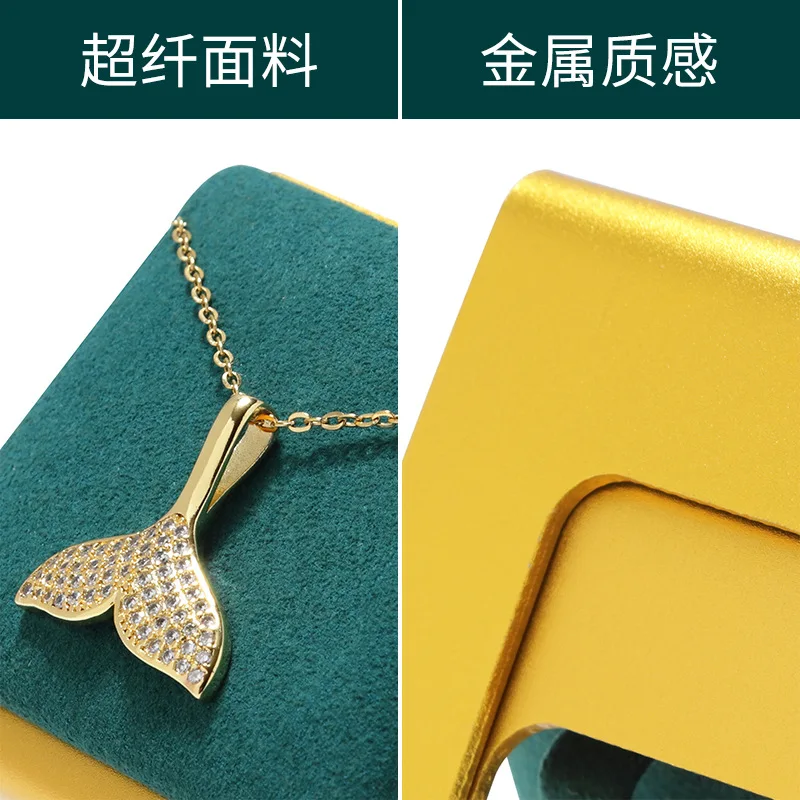 Earrings Display Holder Metal Sheet Nail Piercing Jewelry Exhibition Stand Card Ear Studs Storage Rack Organizer