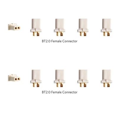Lot de 10 Connecteurs BT2.0 pour Drone FPV Micro 1S - Mâle/Femelle