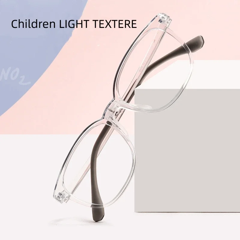 Ultra Light Kid Frame Comfortable Soft Safe Children's Eyewear Retro Round Optical Prescription Eyewear Boy and Girl 2606ET