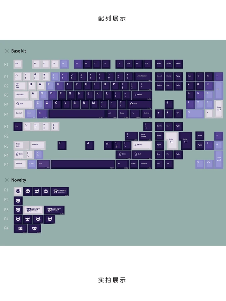 KeyKobo Cherries Base + Alpha キーキャップセット KeyKobo Cherries Base + Alpha キーキャップセット CHERRY MX Aセット
