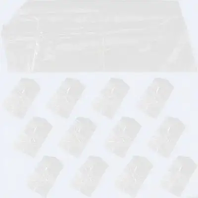 60개 의류 커버, 고강도 플라스틱 방진 의류 보관 가방 (코트, 정장용), 옷장 정리용