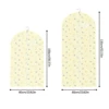 Dustproof Clothing Bag Thickened Home Use Visual Window Wardrobe Coat Suit down Jacket Dust Cover Hanging Clothes Bag 6