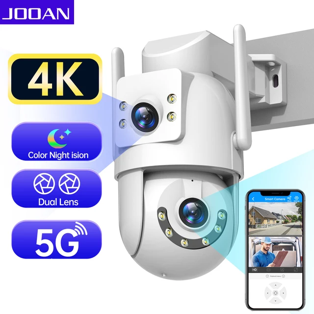 4K Dual Lens Outdoor WiFi Camera 1