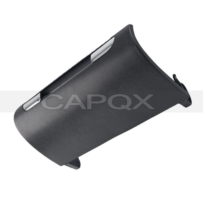 CAPQX 블랙 스토리지 박스 커버 아우디 A3 S3 8P 2004-2012 글러브 컴파트먼트 도어 커버 글러브 박스 커버