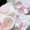 BB Cream Air Cushion Foundation Full Coverage Waterproof Long-lasting Concealer 3 Colors Cushion Compact Face Makeup Base 1