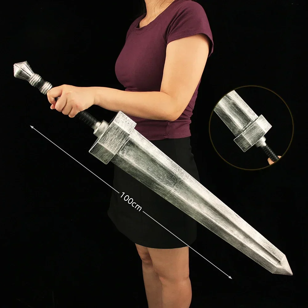 聖月光の剣、暗い月の剣、プラスチック製のコスプレ武器、デスクトップ