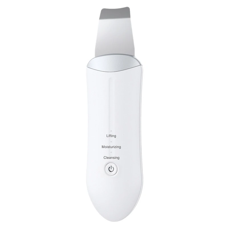 

Ultrasonic Facial Skin Scrubber Beauty Machine Ion Deep Face Cleaning Peeling Shovel Exfoliating Skin Care Device